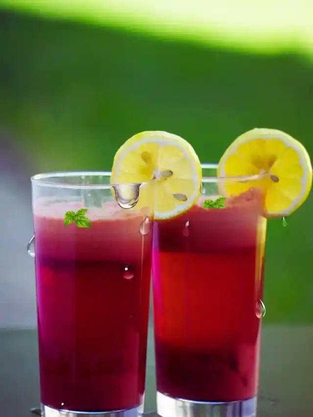 Fig & Lemon Basil Cooler