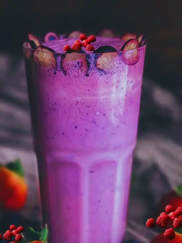 Fig & Raspberry Protein Smoothie