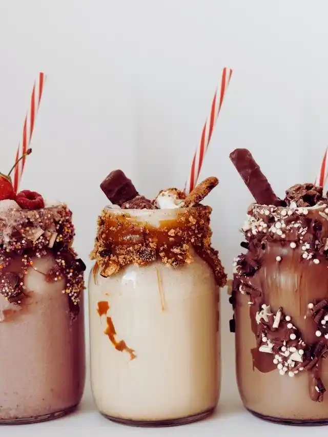 Milkshakes with Fig Swirl