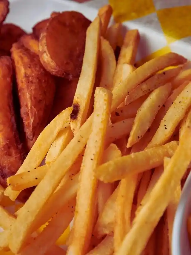 Sweet Potato Fries with Fig Dip 🍠🍇