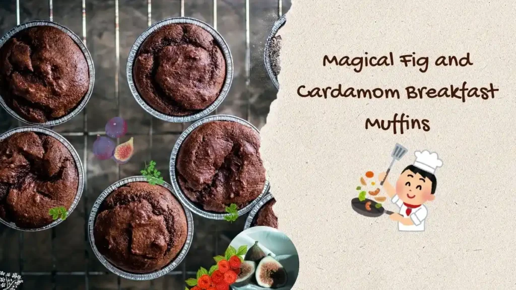 Magical Fig and Cardamom Breakfast Muffins